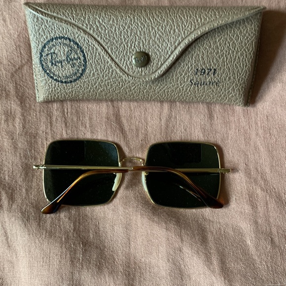 Ray-Ban Square 1971 Metal Sunglasses - Picture 3 of 5